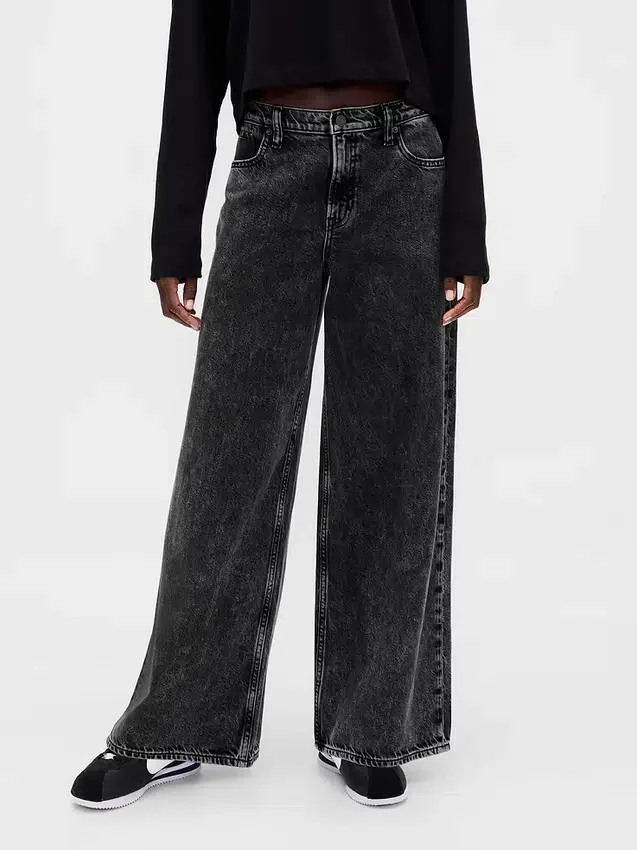 Mid Rise Ultrasoft Baggy Jeans