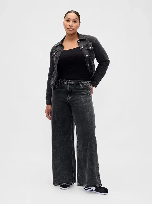Mid Rise Ultrasoft Baggy Jeans