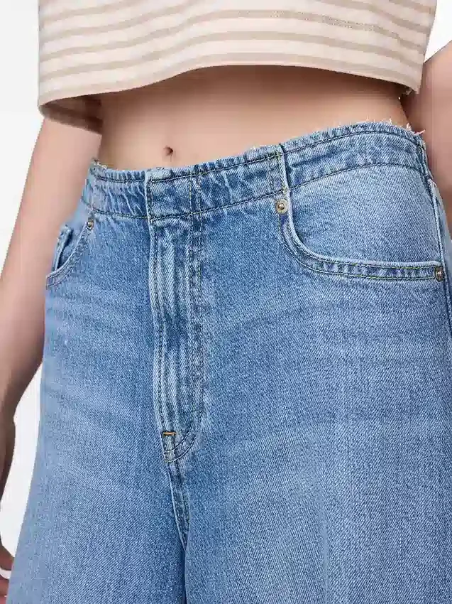 Mid Rise Ultrasoft Baggy Jeans