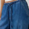 Mid Rise Ultrasoft Easy Baggy Jeans