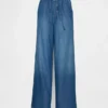 Mid Rise Ultrasoft Easy Baggy Jeans