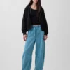 Mid Rise Ultrasoft Easy Horseshoe Jeans