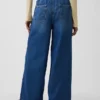 Mid Rise Ultrasoft Easy Seamed Baggy Jeans