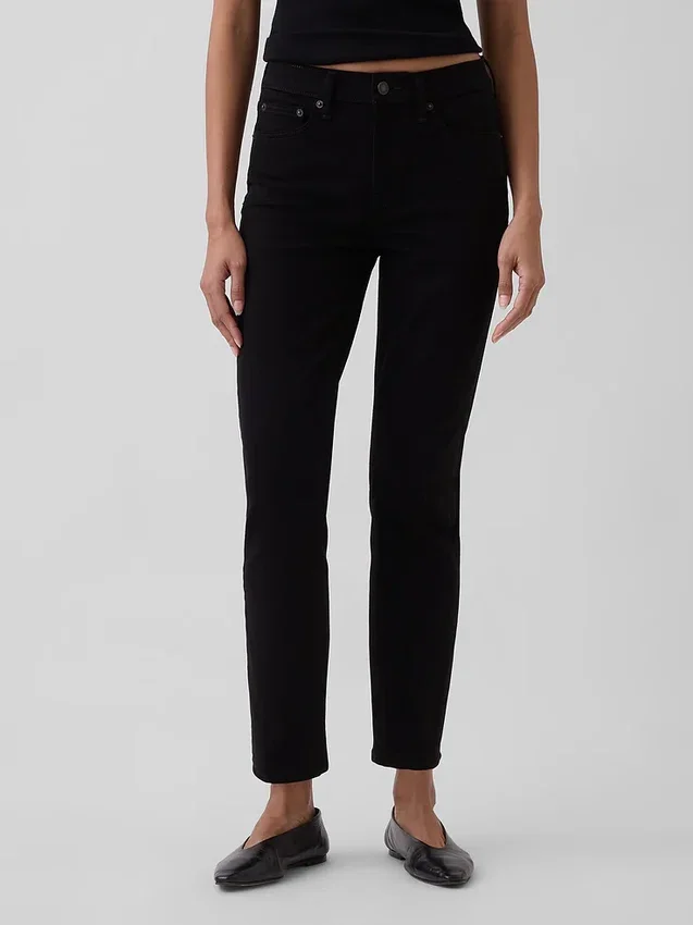 Mid Rise Vintage Slim Jeans