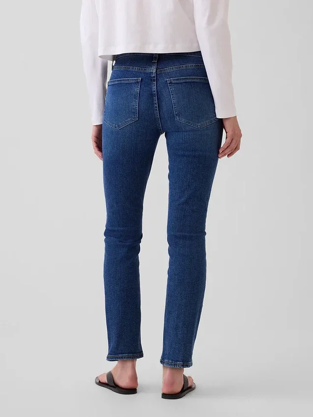 Mid Rise Vintage Slim Jeans