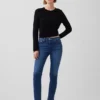 Mid Rise Vintage Slim Jeans