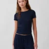 Mini Rib Pj T-Shirt