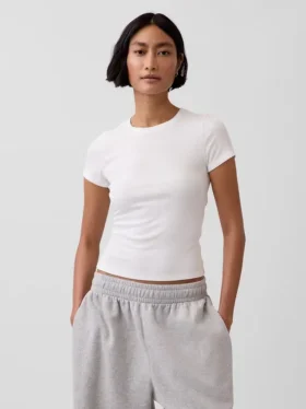 Mini Rib Pj T-Shirt