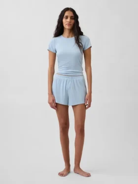 Mini Rib Pj T-Shirt