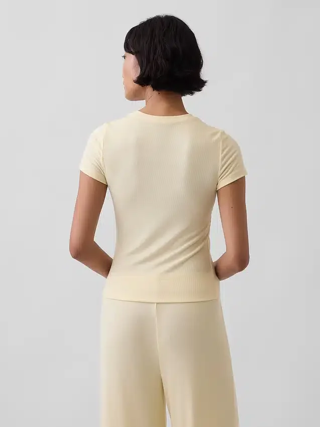 Mini Rib Pj T-Shirt