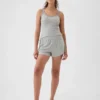 Mini Rib Relaxed Pj Shorts