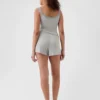 Mini Rib Relaxed Pj Shorts