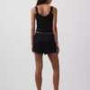Mini Rib Relaxed Pj Shorts