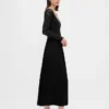 Mixed Media Maxi Dress