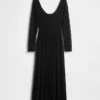Mixed Media Maxi Dress