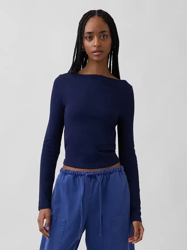 Modern Boatneck T-Shirt