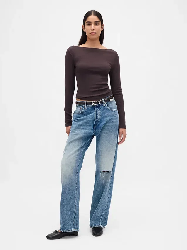 Modern Boatneck T-Shirt