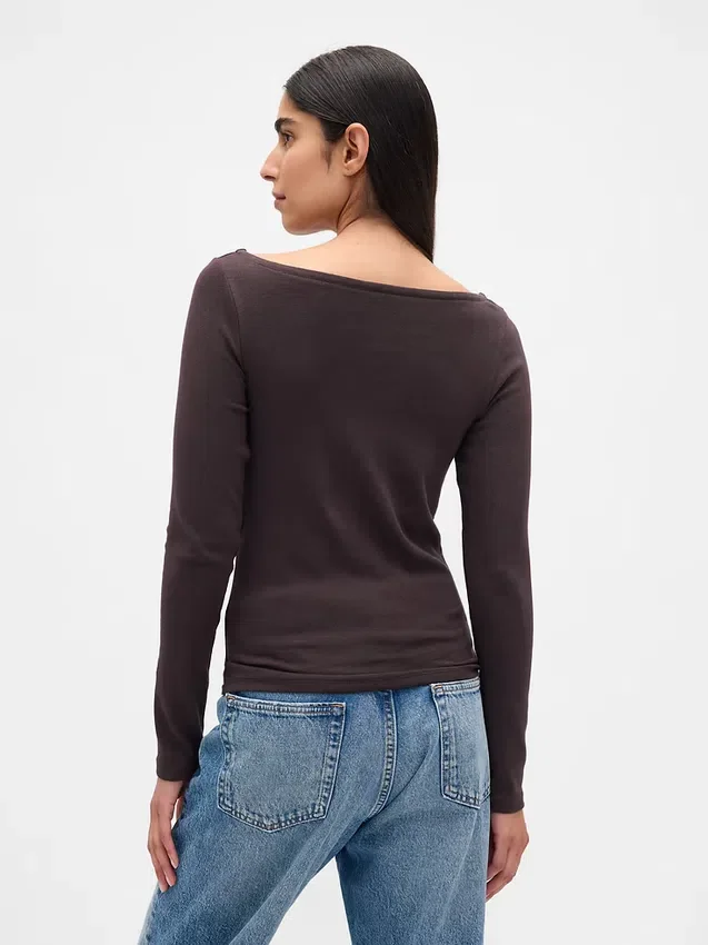 Modern Boatneck T-Shirt