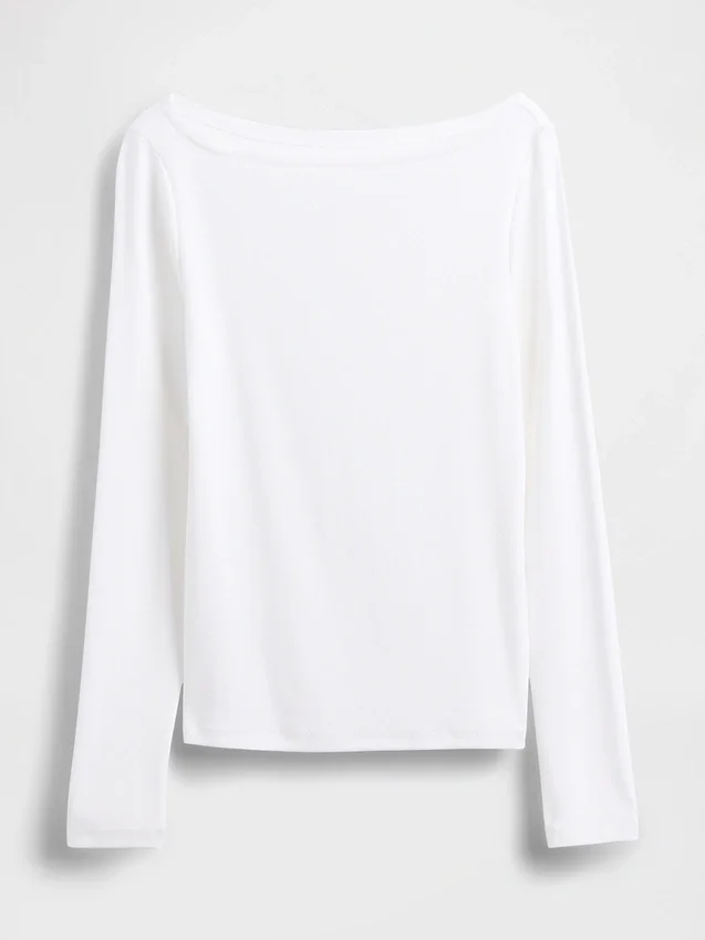 Modern Boatneck T-Shirt