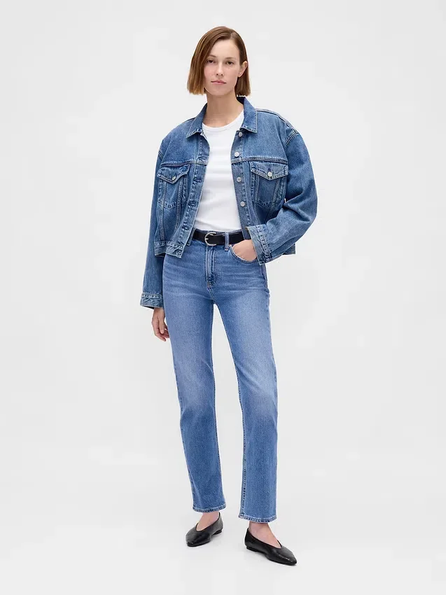 Modern Compact Rib Crop T-Shirt