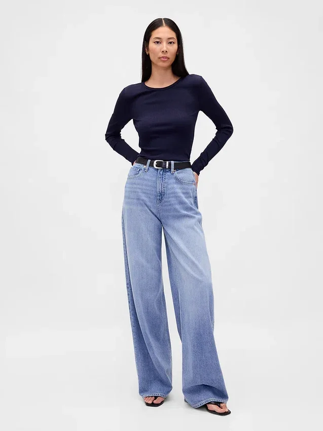 Modern Compact Rib Crop T-Shirt