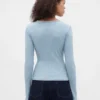 Modern Compact Rib Crop T-Shirt