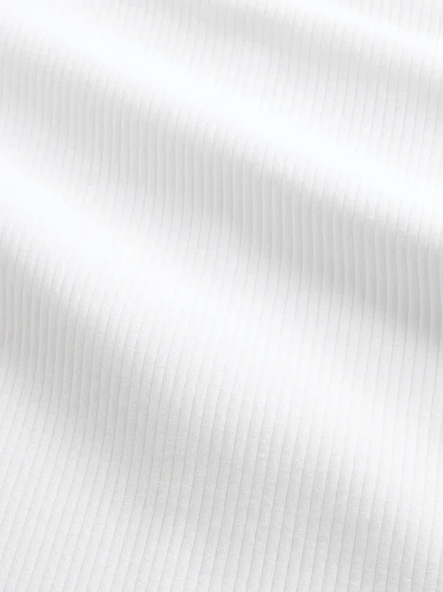 Modern Compact Rib Crop T-Shirt
