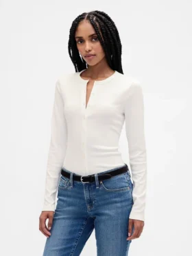 Modern Crewneck Cardigan