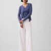 Modern Crewneck Cardigan