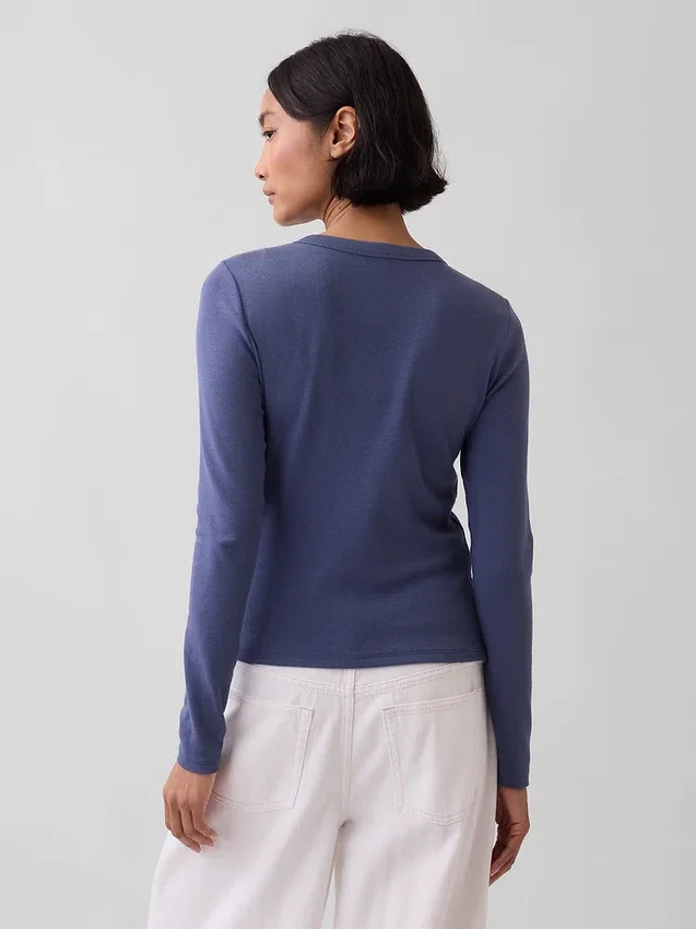 Modern Crewneck Cardigan