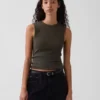 Modern Crewneck Tank Top