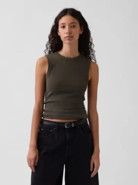 Modern Crewneck Tank Top