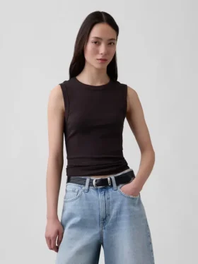 Modern Crewneck Tank Top