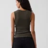 Modern Crewneck Tank Top
