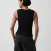 Modern Crewneck Tank Top