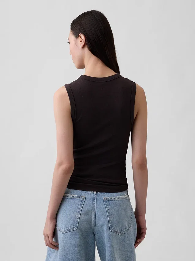 Modern Crewneck Tank Top