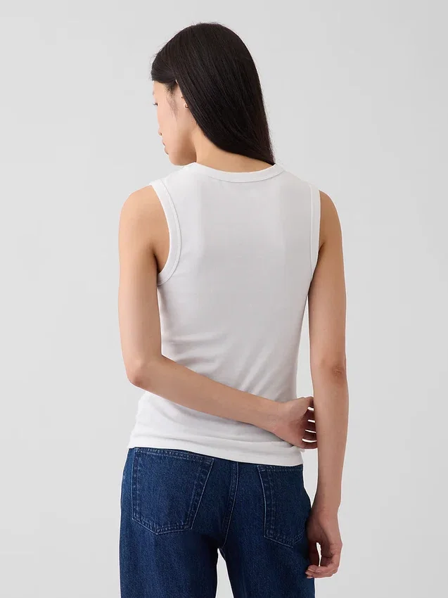 Modern Crewneck Tank Top