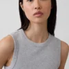 Modern Crewneck Tank Top