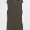 Modern Crewneck Tank Top