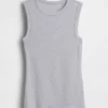Modern Crewneck Tank Top