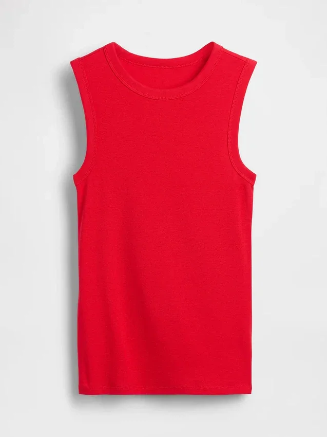 Modern Crewneck Tank Top