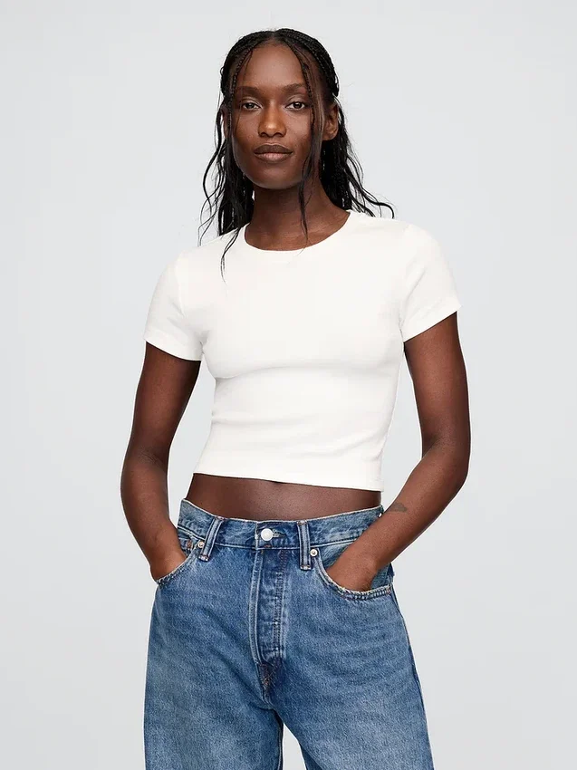 Modern Crop T-Shirt