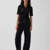 Modern Elbow-Sleeve Utility T-Shirt