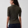 Modern Elbow-Sleeve Utility T-Shirt