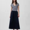 Modern Mixed Media Maxi Dress