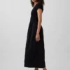 Modern Mixed Media Maxi Dress