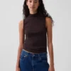 Modern Mockneck Tank Top
