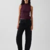 Modern Mockneck Tank Top