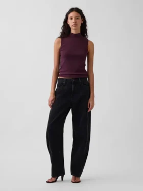 Modern Mockneck Tank Top