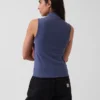 Modern Mockneck Tank Top